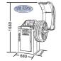 Preview: Twin Busch TWF150-TWX610: Set - Reifenmontagemaschine TWX-610 + Reifenwuchtmaschine TWF-150